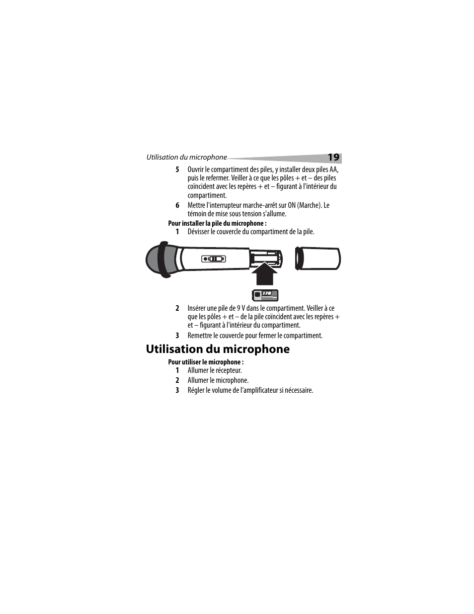 Utilisation du microphone | Dynex DX-M1114 User Manual | Page 19 / 40