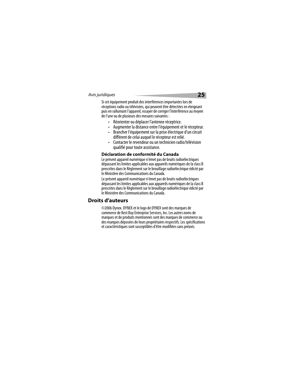 Dynex DX-M1114 User Manual | Page 25 / 40