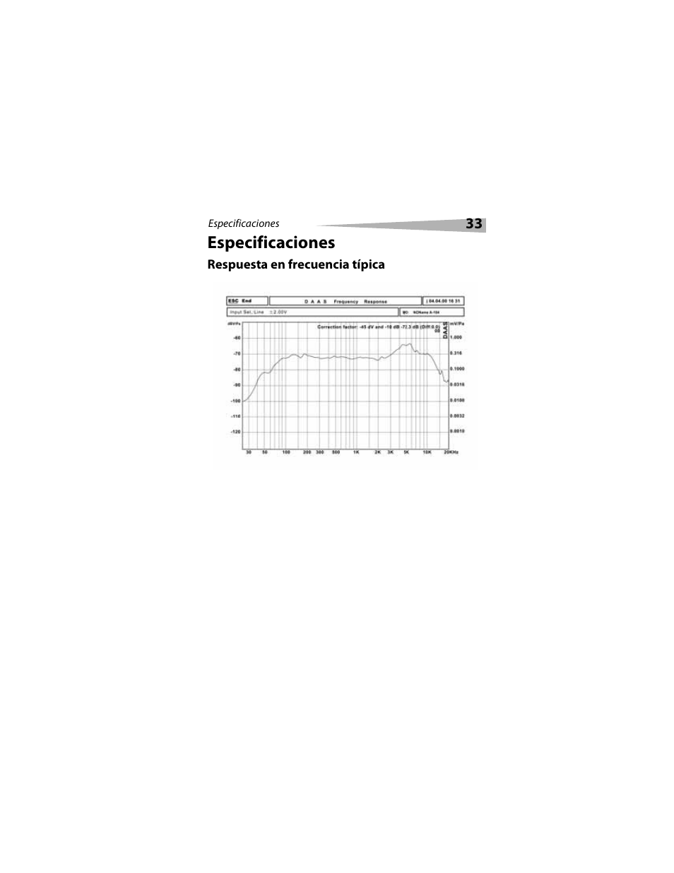 Especificaciones | Dynex DX-M1114 User Manual | Page 33 / 40