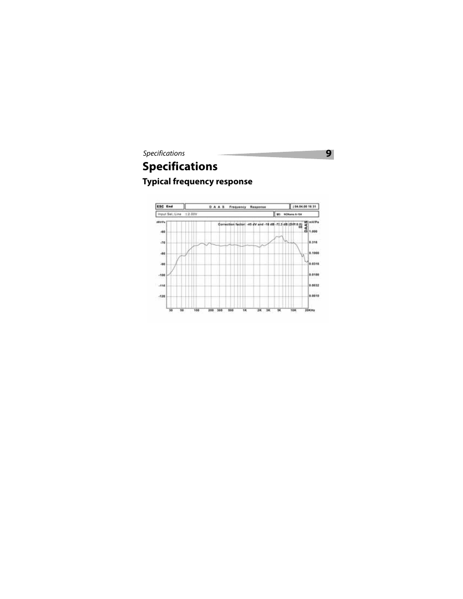 Specifications | Dynex DX-M1114 User Manual | Page 9 / 40