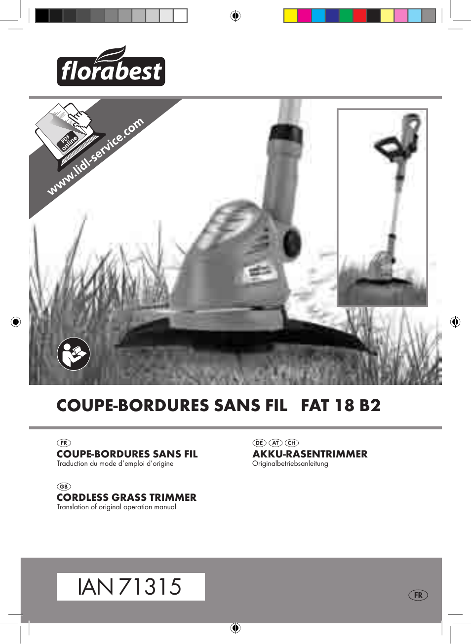 Florabest FAT 18 B2 User Manual | 60 pages