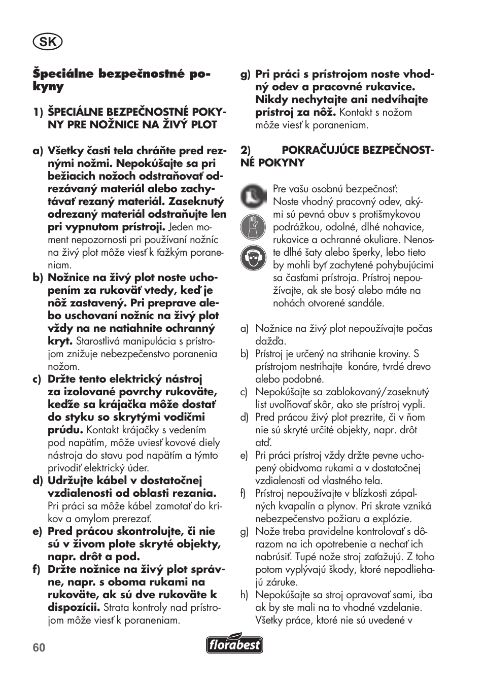 Florabest FAH 18 B2 User Manual | Page 60 / 90