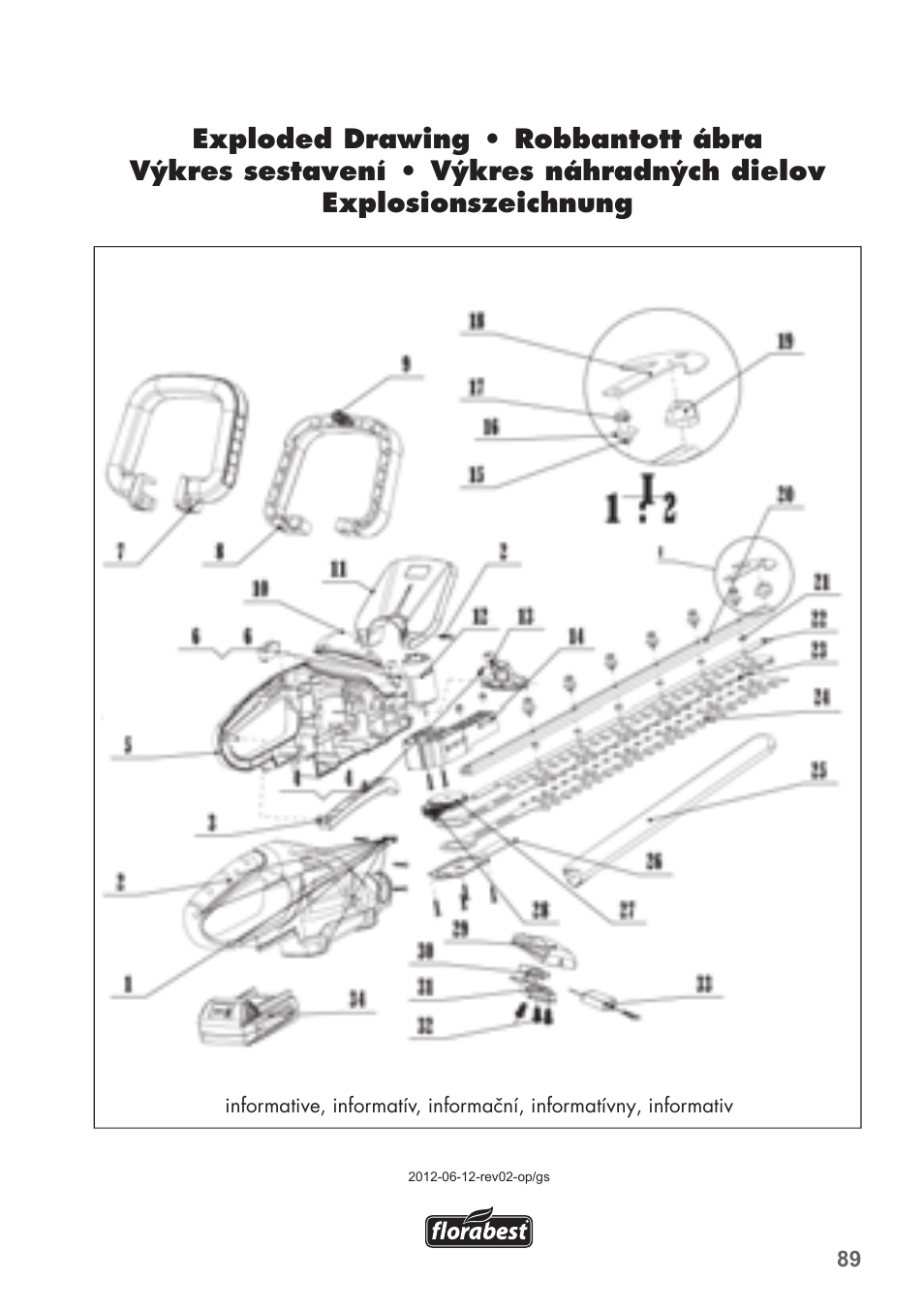Florabest FAH 18 B2 User Manual | Page 89 / 90