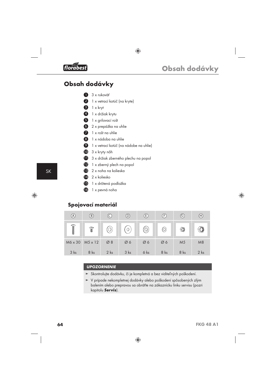 Florabest FKG 48 A1 User Manual | Page 66 / 86