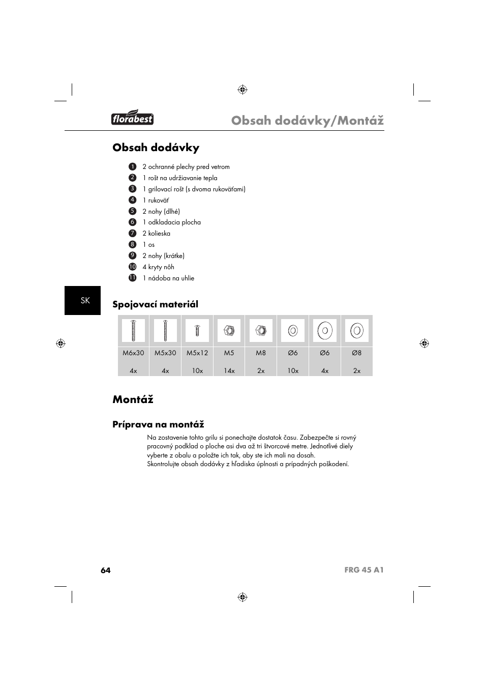 Florabest FRG 45 A1 User Manual | Page 66 / 86