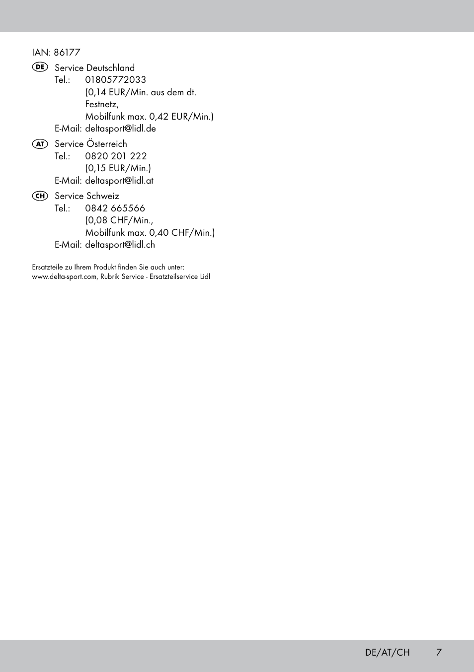 Florabest GS-1599 User Manual | Page 7 / 12