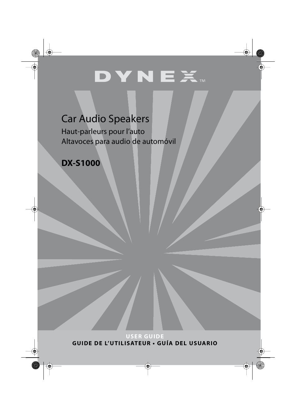 Dynex DX-S1000 User Manual | 17 pages