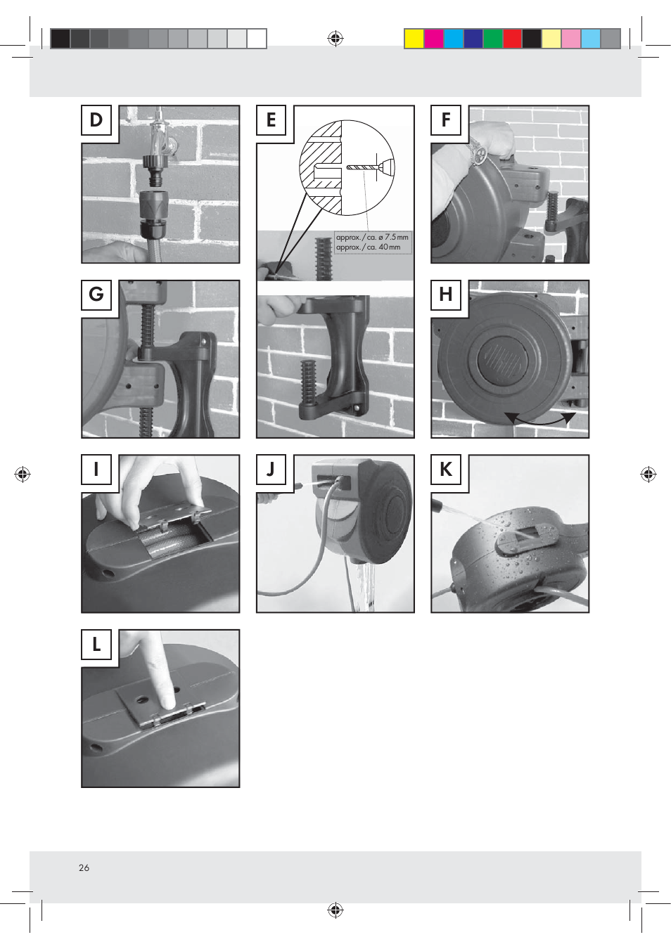 Florabest Z23463 User Manual | Page 26 / 27