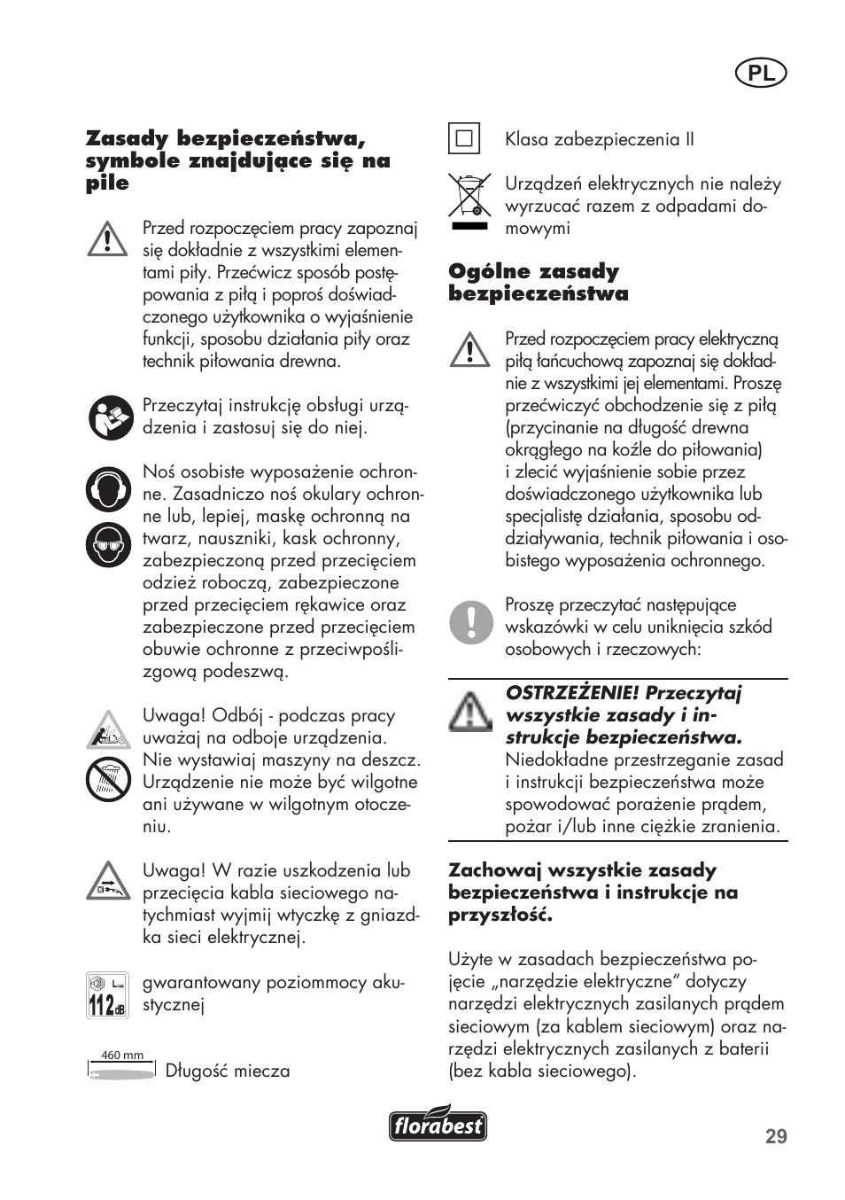 Florabest FKS 2200 B1 User Manual | Page 29 / 140