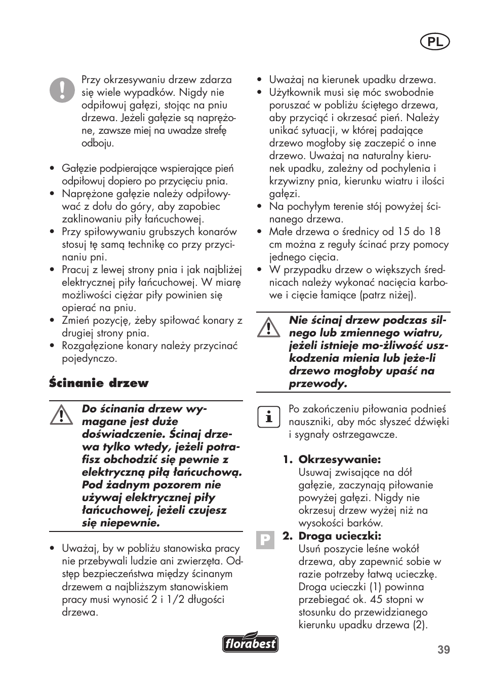 Florabest FKS 2200 B1 User Manual | Page 39 / 140