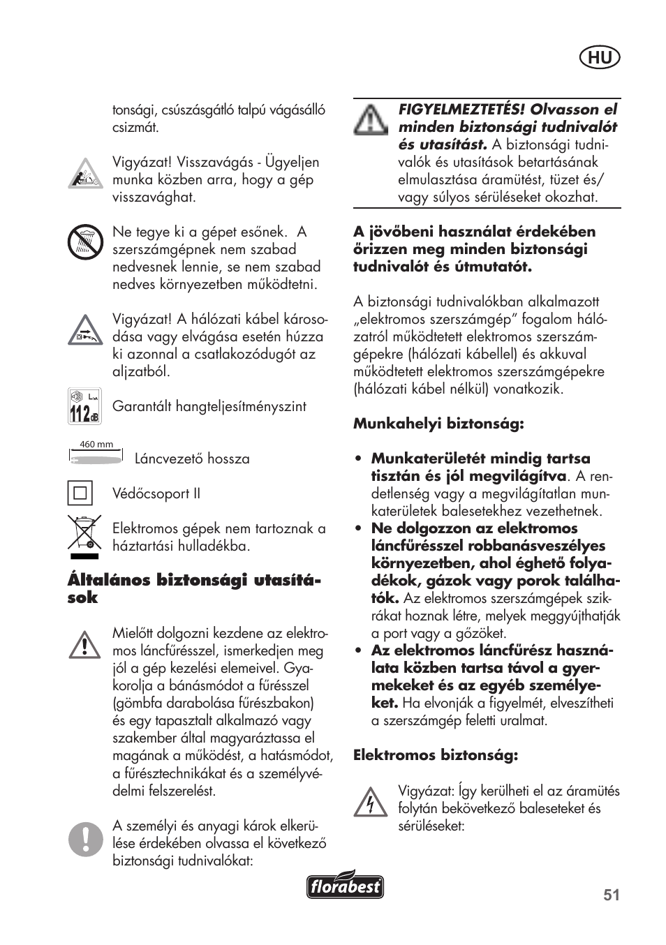 Florabest FKS 2200 B1 User Manual | Page 51 / 140
