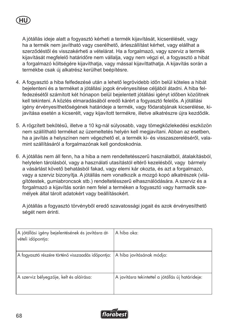 Florabest FKS 2200 B1 User Manual | Page 68 / 140