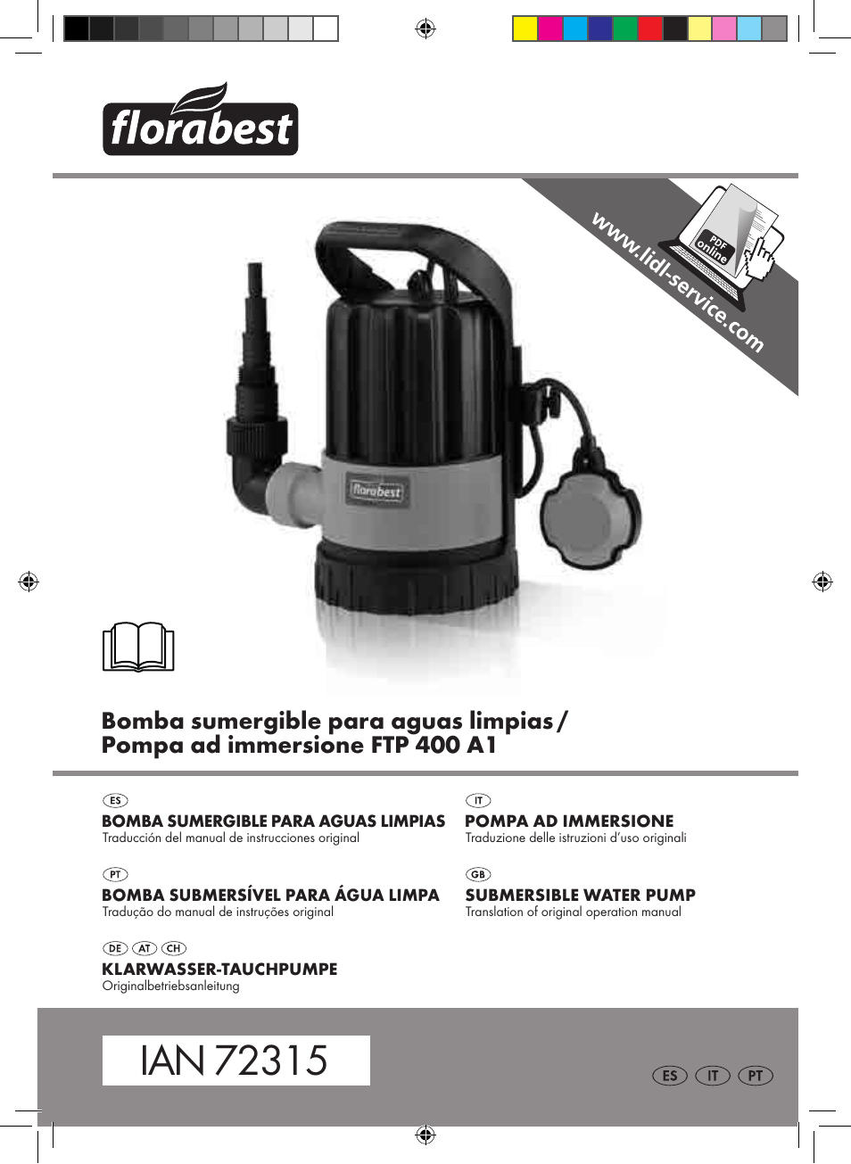 Florabest FTP 400 A1 User Manual | 76 pages