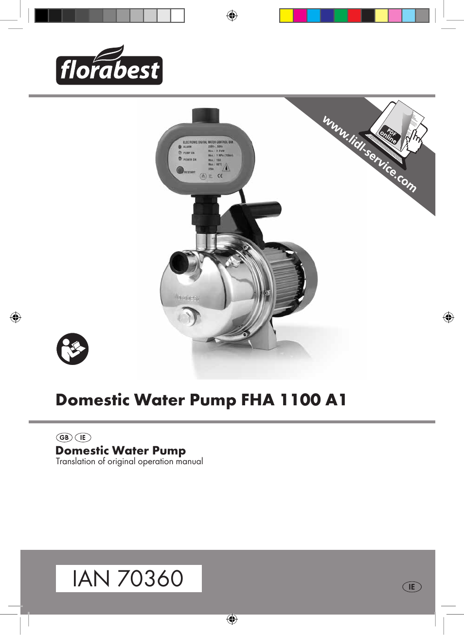 Florabest FHA 1100 A1 User Manual | 18 pages