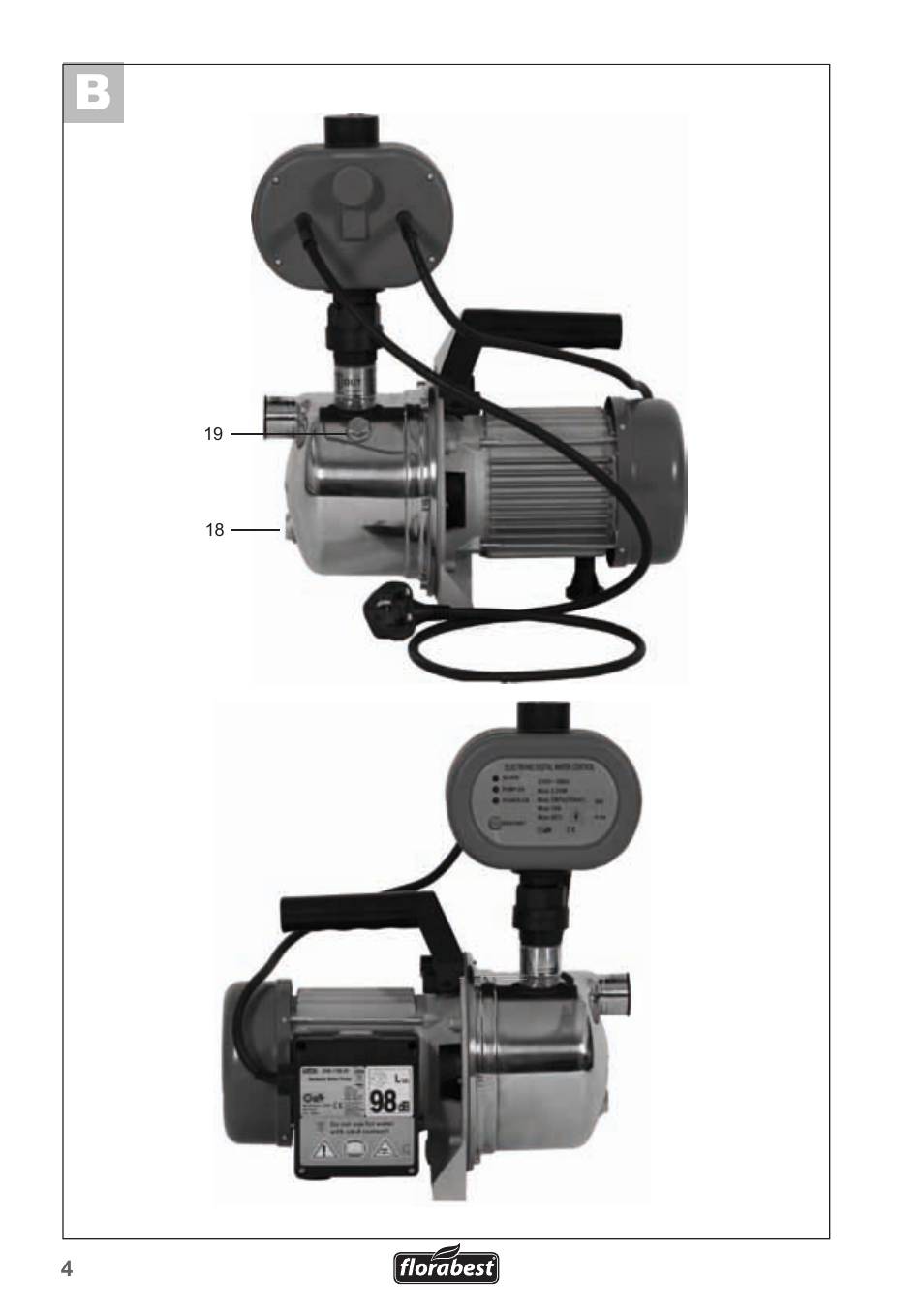 Florabest FHA 1100 A1 User Manual | Page 4 / 18