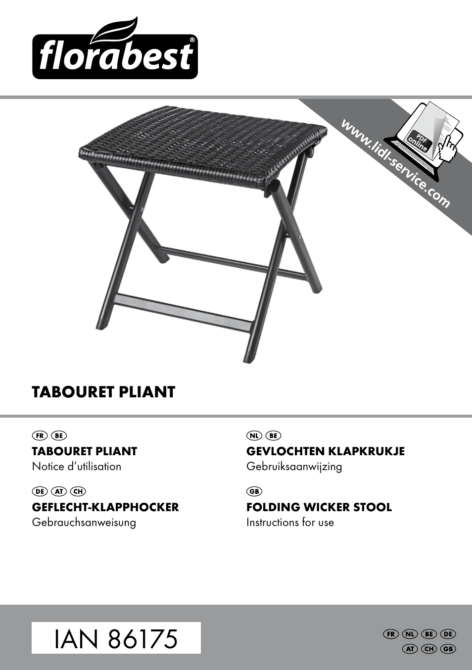 Florabest GH-1597 User Manual | 12 pages