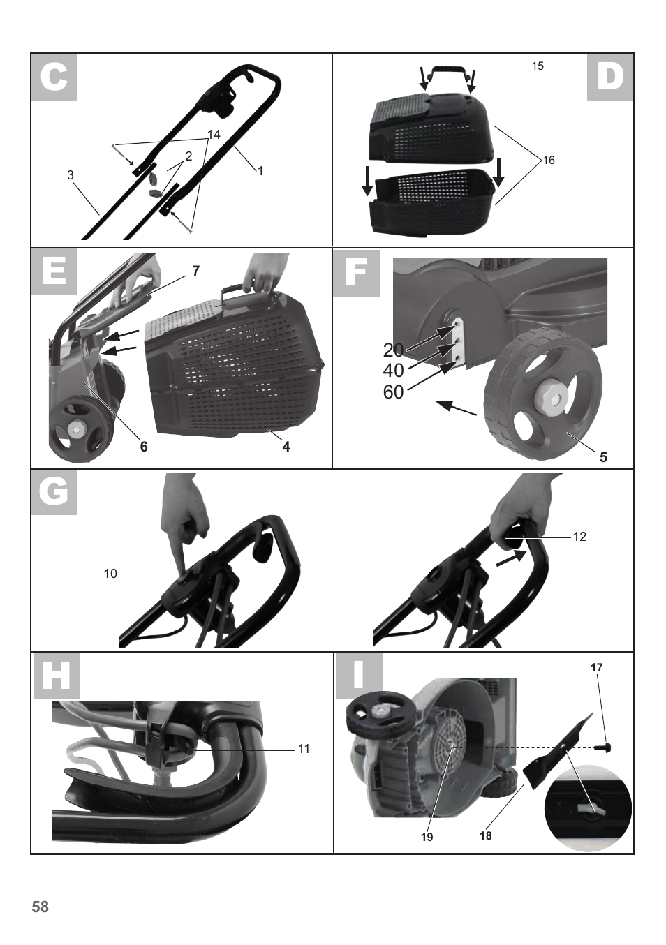 Florabest FRM 1200 B3 User Manual | Page 58 / 60