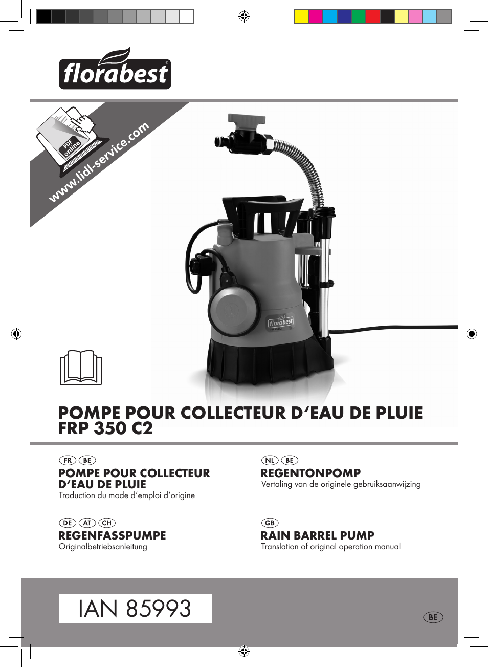 Florabest FRP 350 C2 User Manual | 56 pages