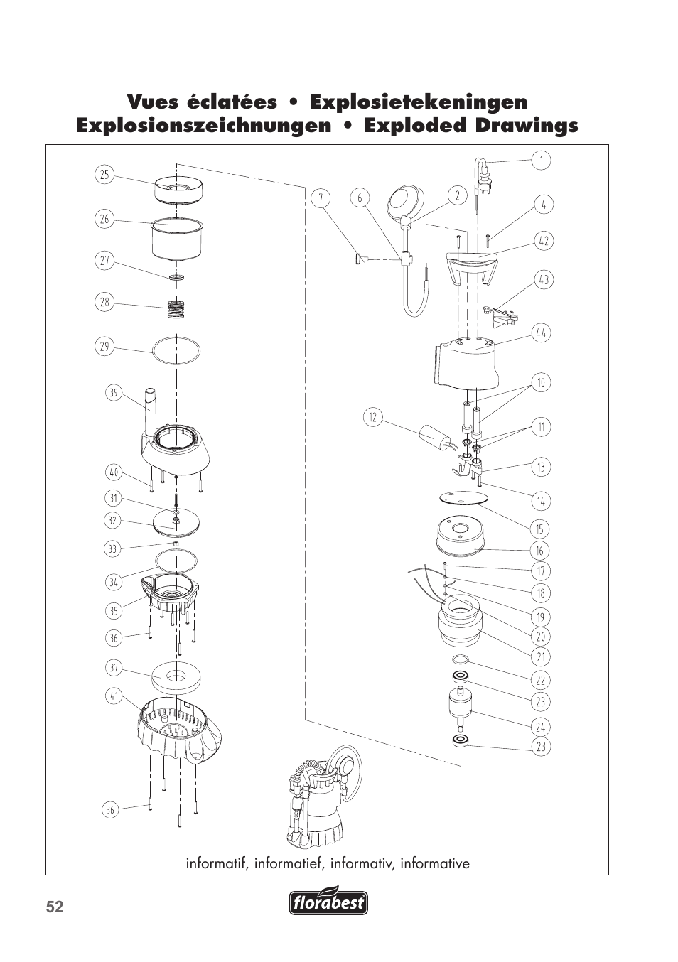 Florabest FRP 350 C2 User Manual | Page 52 / 56