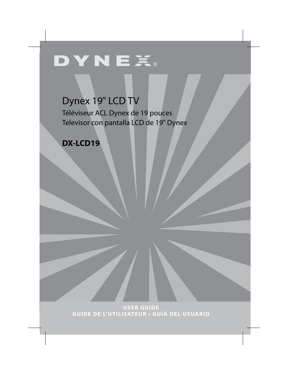 Dynex DX-LCD19 User Manual | 124 pages