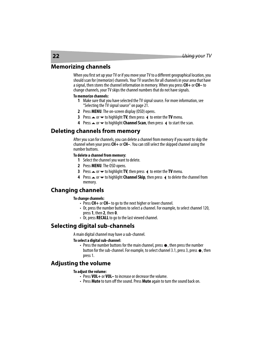 Dynex DX-LCD19 User Manual | Page 22 / 124