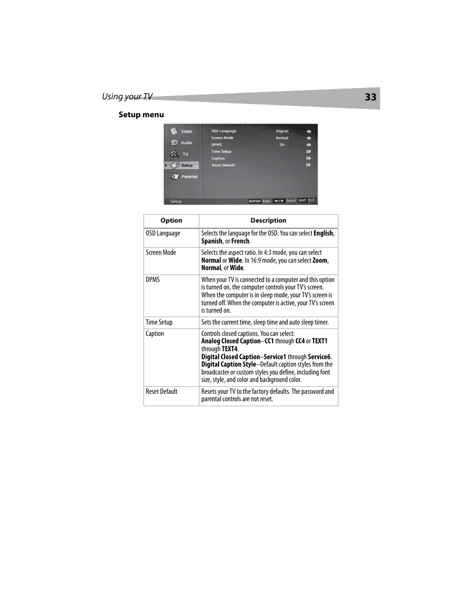 Dynex DX-LCD19 User Manual | Page 33 / 124