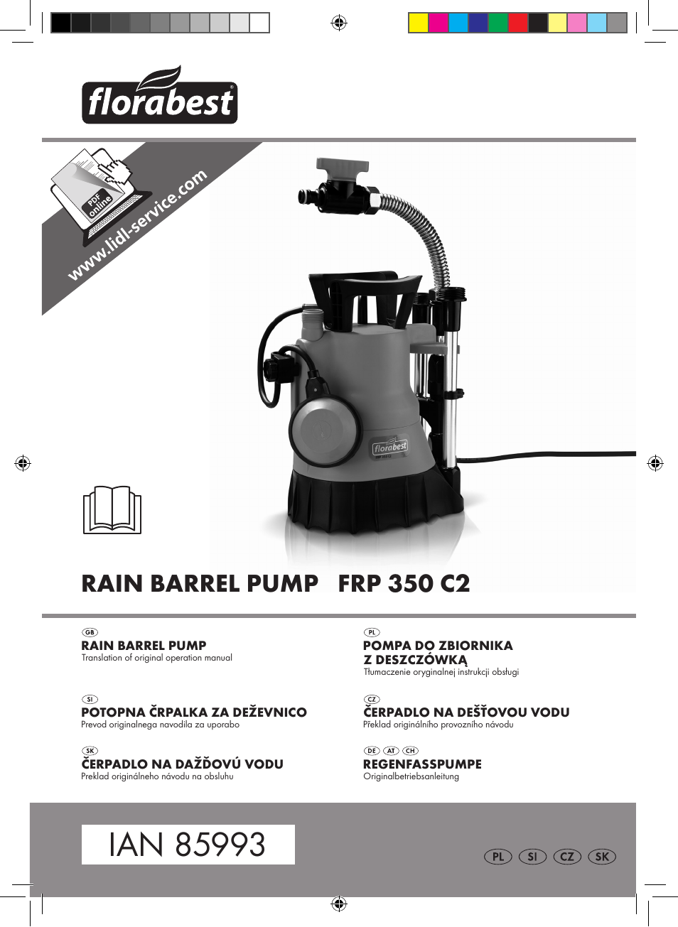 Florabest FRP 350 C2 User Manual | 80 pages