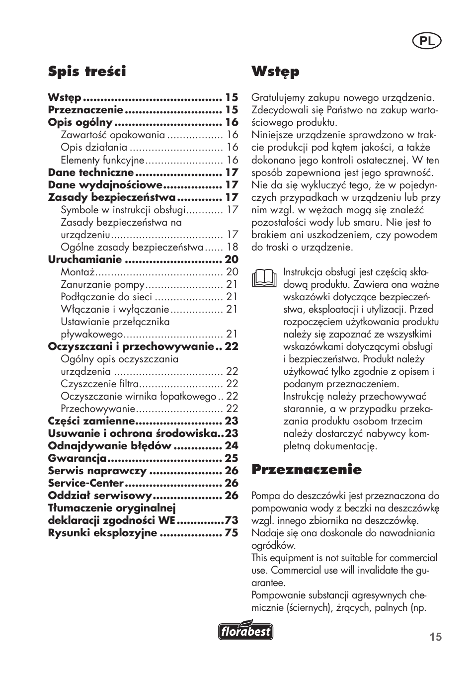 Florabest FRP 350 C2 User Manual | Page 15 / 80
