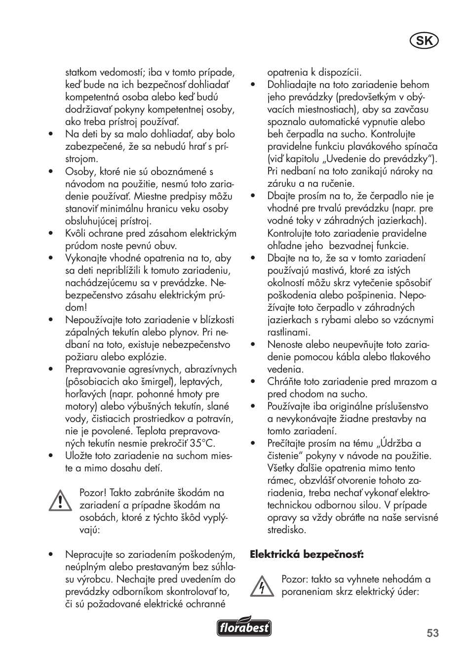 Florabest FRP 350 C2 User Manual | Page 53 / 80