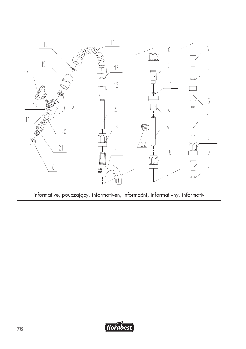 Florabest FRP 350 C2 User Manual | Page 76 / 80