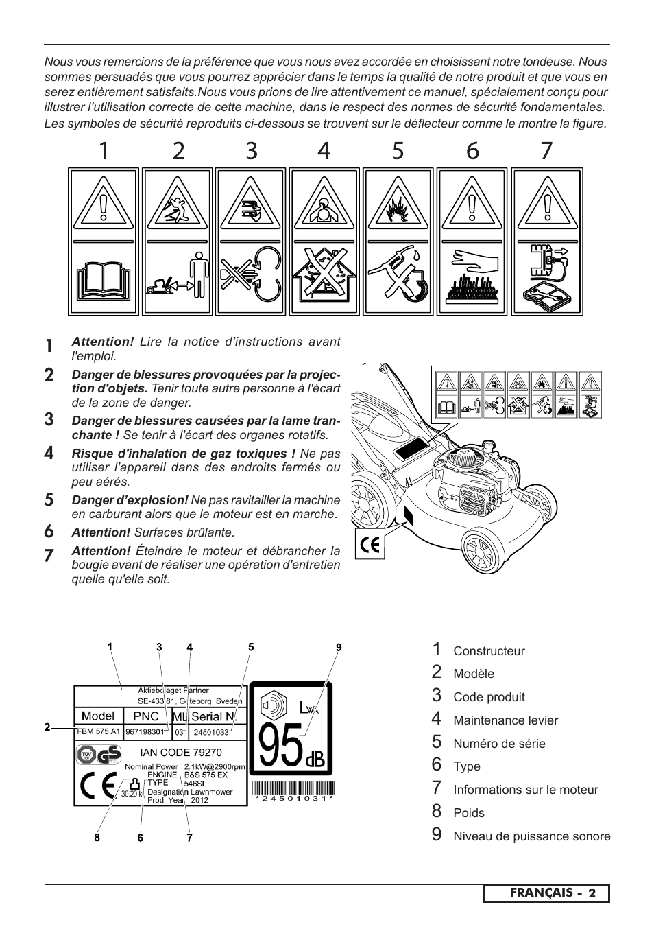 Florabest FBM 575 A1 User Manual | Page 13 / 46