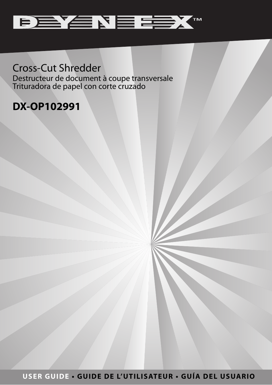 Dynex DX-OP102991 User Manual | 6 pages