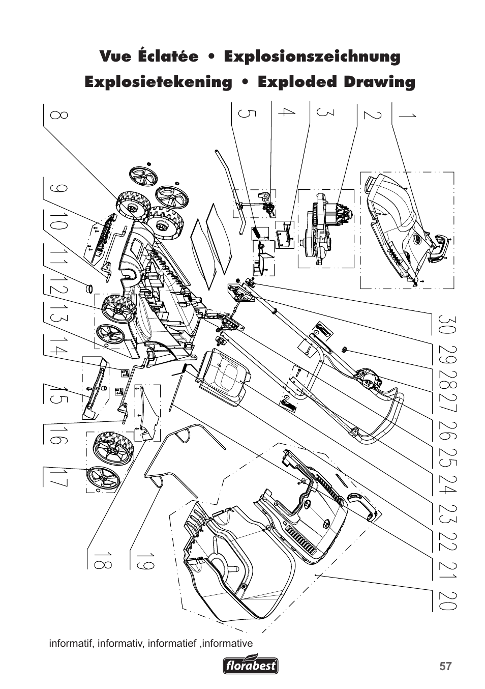 Florabest FRM 1800 A1 User Manual | Page 57 / 60