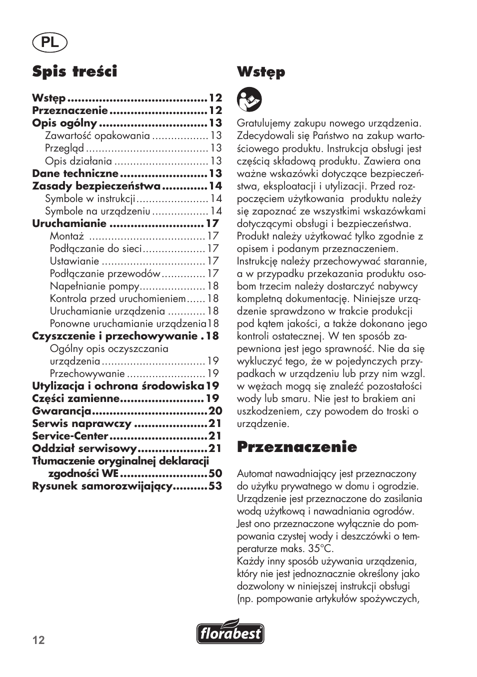 Florabest FHa 1100 B2 User Manual | Page 12 / 56