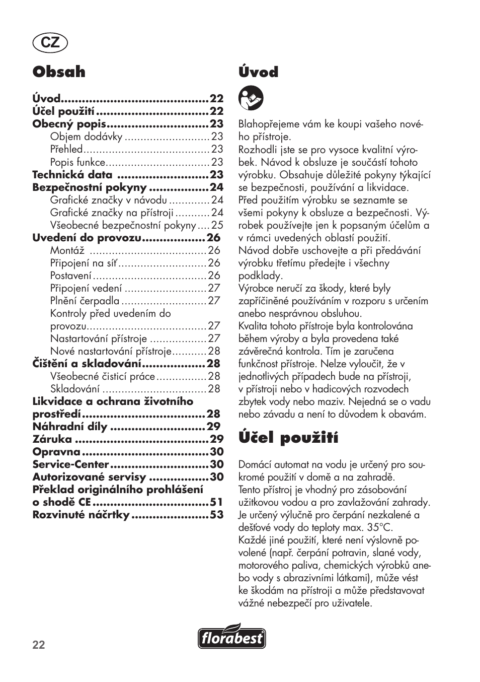 Florabest FHa 1100 B2 User Manual | Page 22 / 56