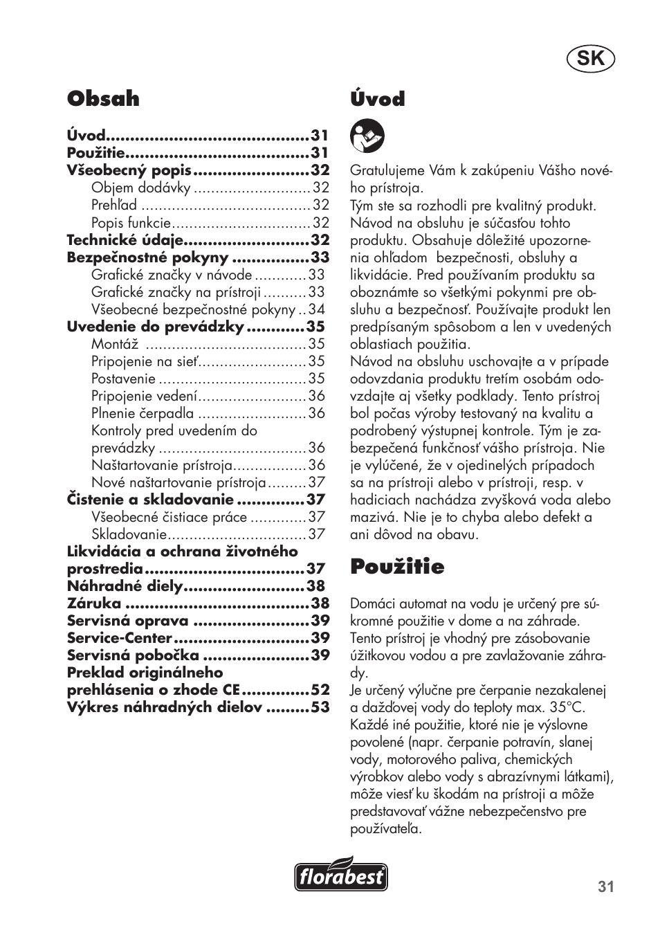 Florabest FHa 1100 B2 User Manual | Page 31 / 56