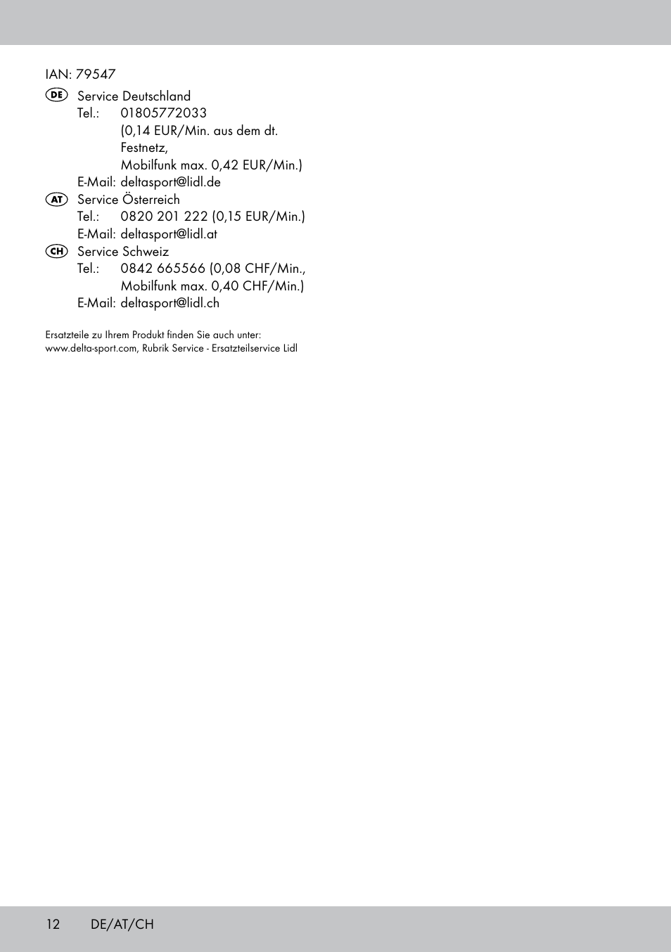 Florabest DL-1584 User Manual | Page 12 / 16