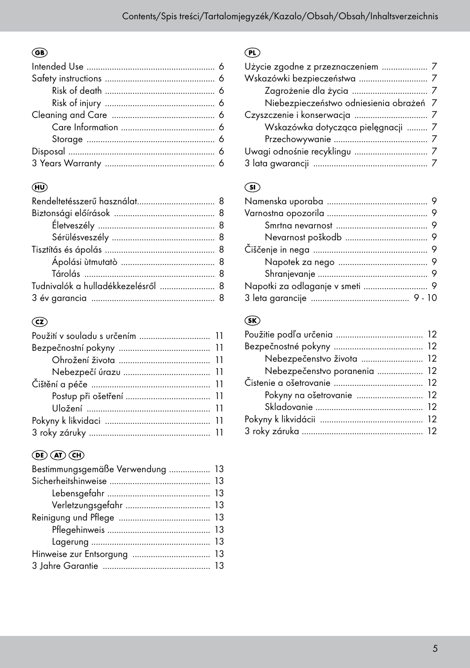 Florabest ST-1582 User Manual | Page 5 / 16