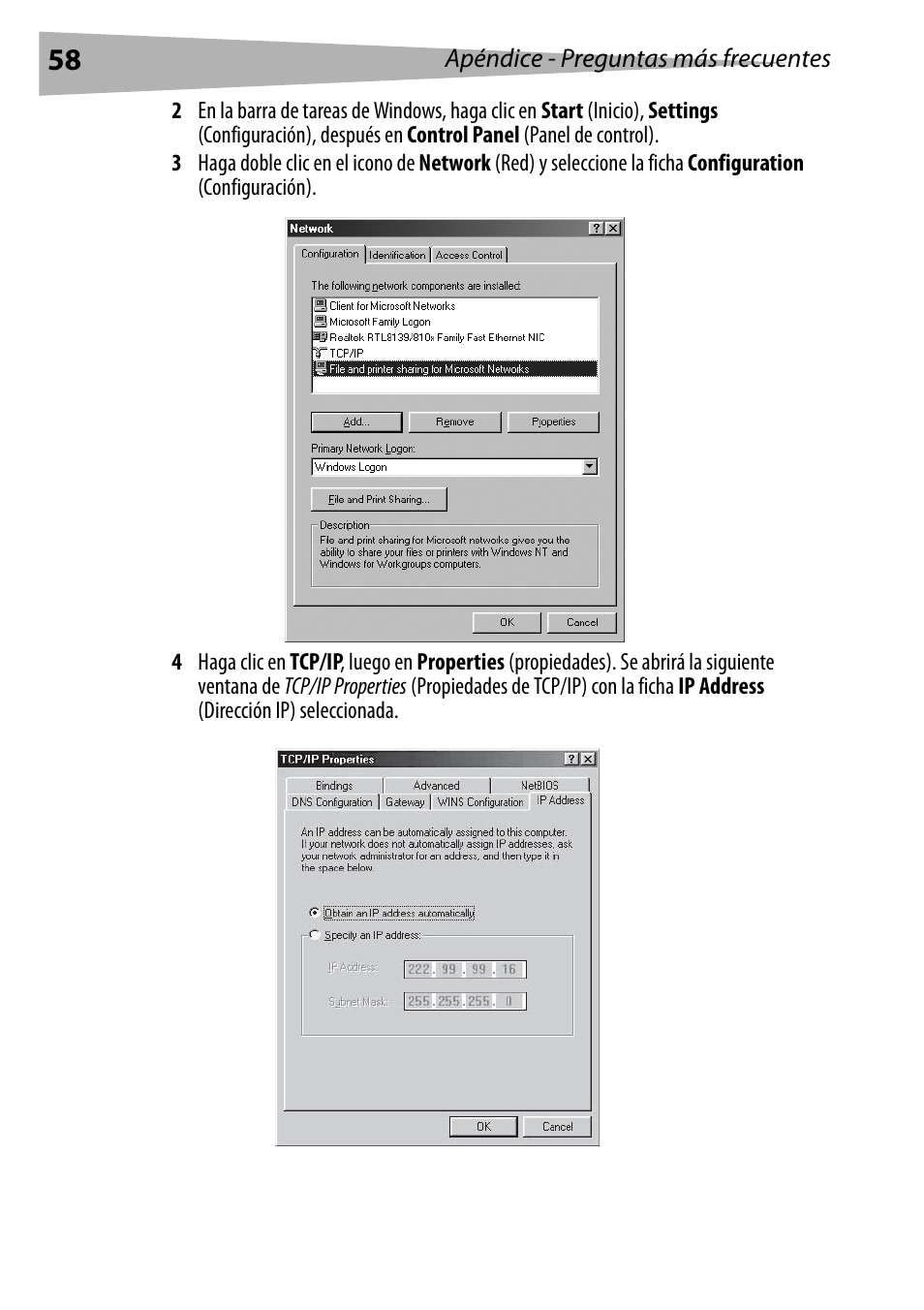 Dynex DX-E402 User Manual | Page 58 / 71
