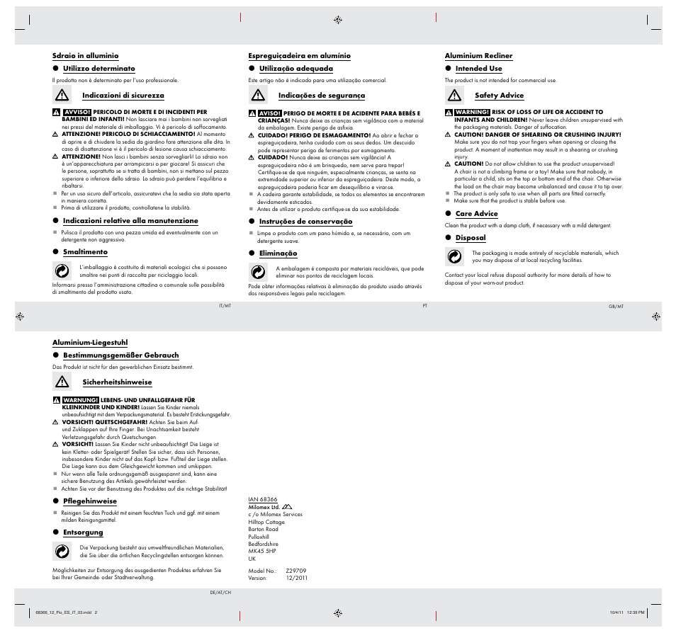 Florabest Z29709 User Manual | Page 2 / 2