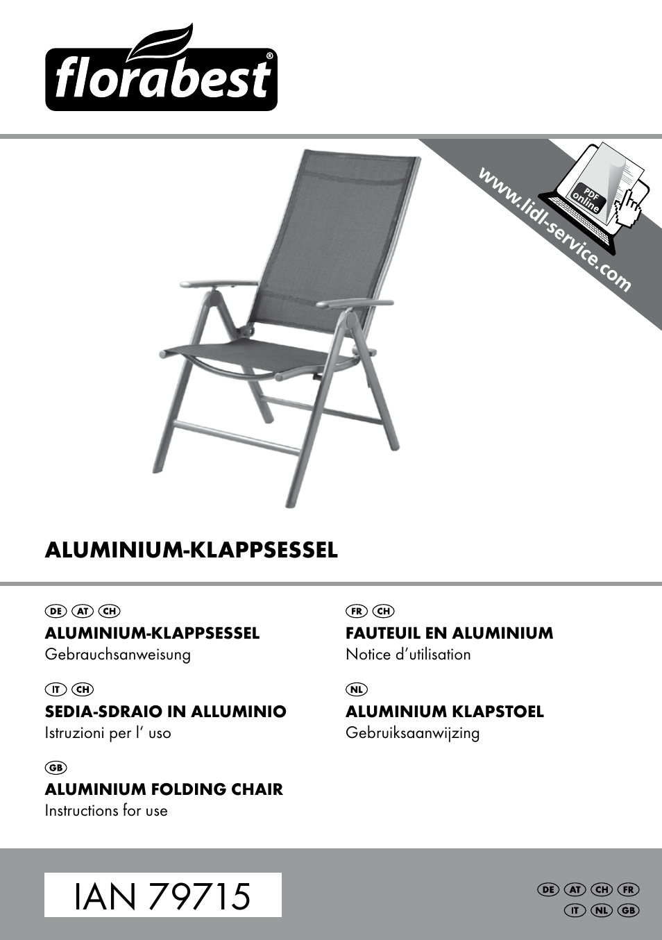 Florabest HL-1583 User Manual | 12 pages