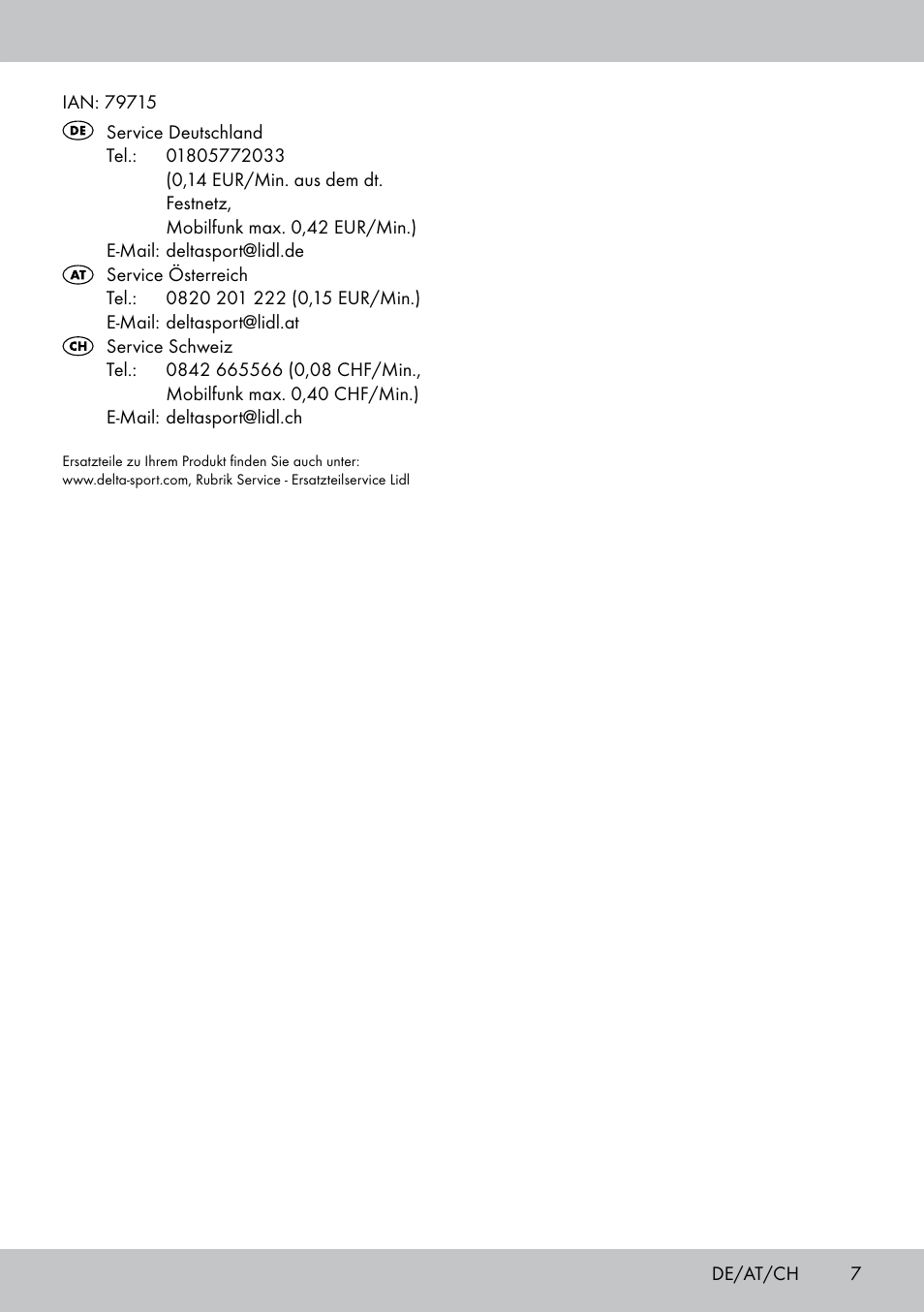 Florabest HL-1583 User Manual | Page 7 / 12