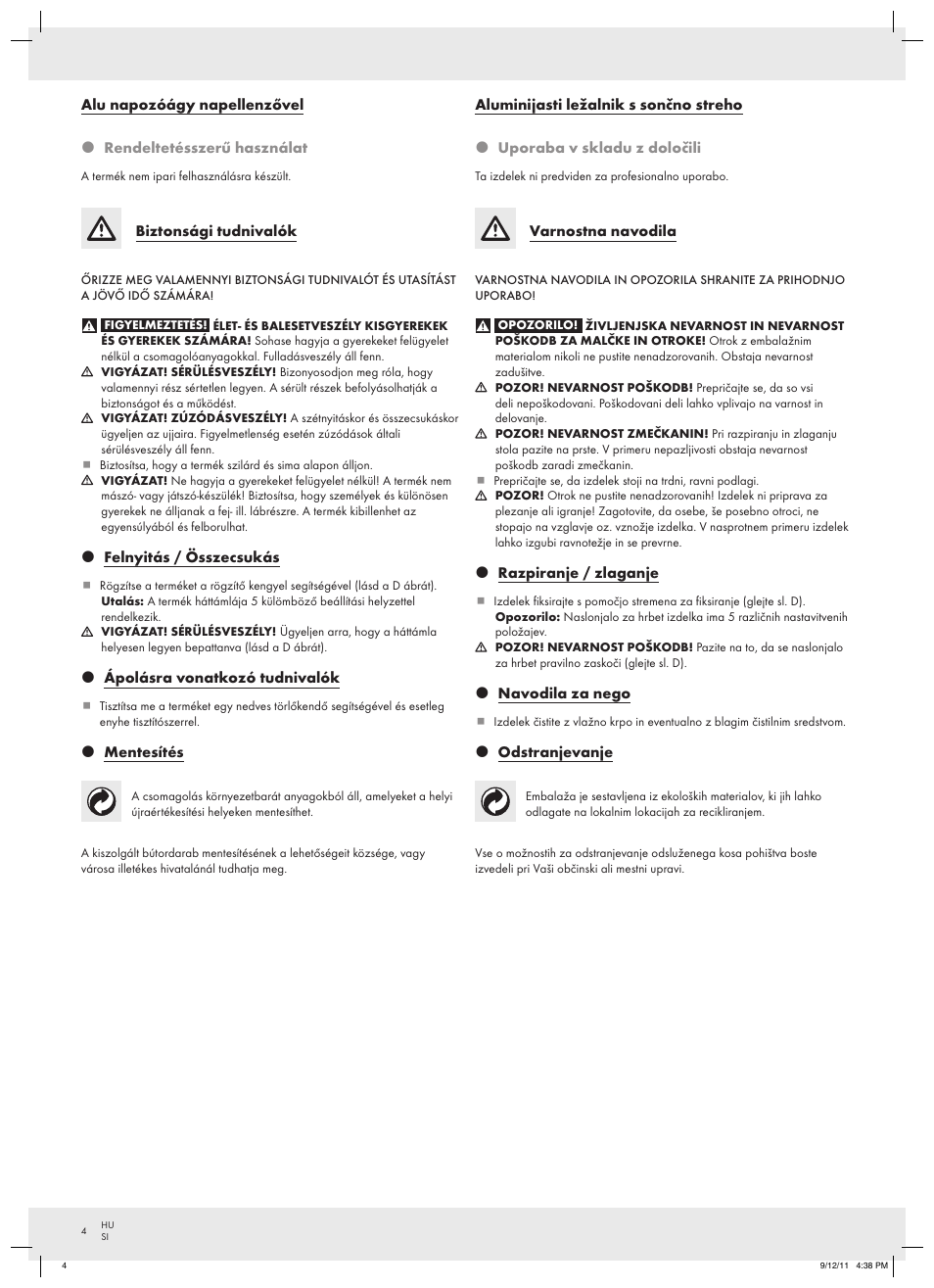 Florabest Z27439 User Manual | Page 4 / 7