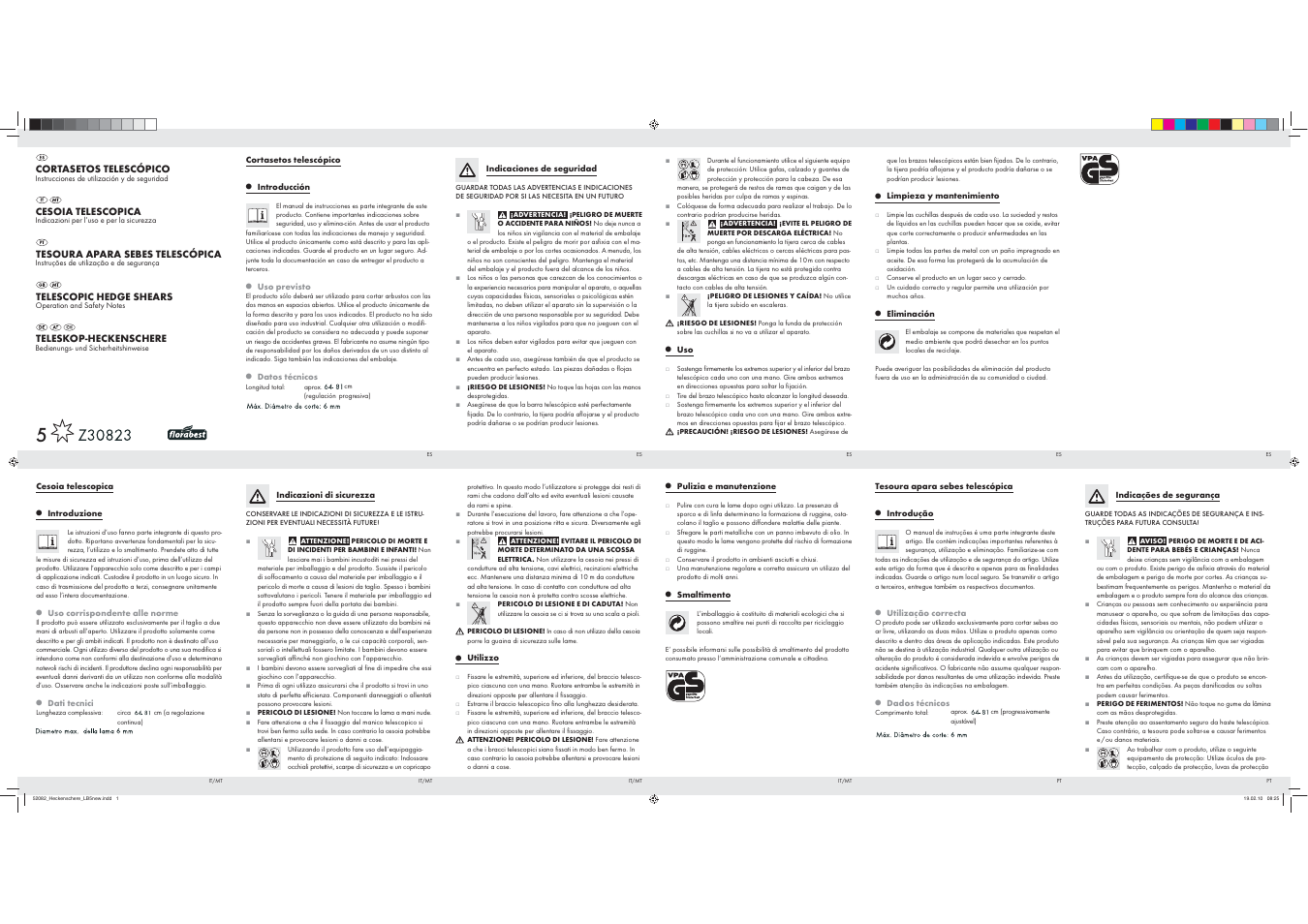 Florabest Z30823 User Manual | 2 pages