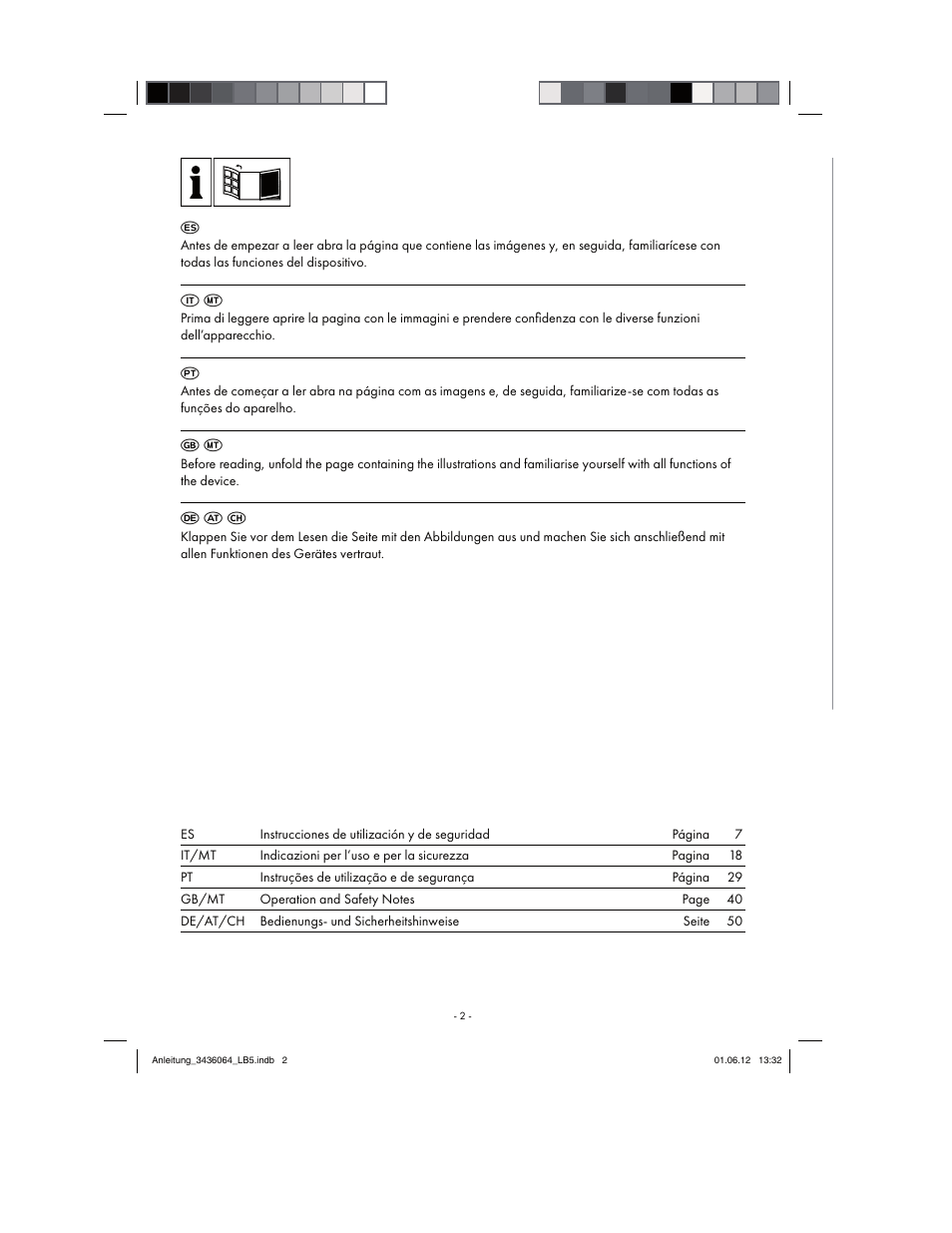 F a c | Florabest FBLB 33 A1 User Manual | Page 2 / 62