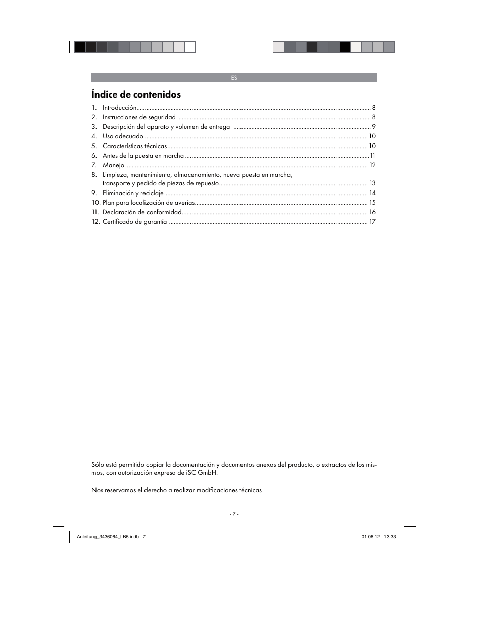 Florabest FBLB 33 A1 User Manual | Page 7 / 62