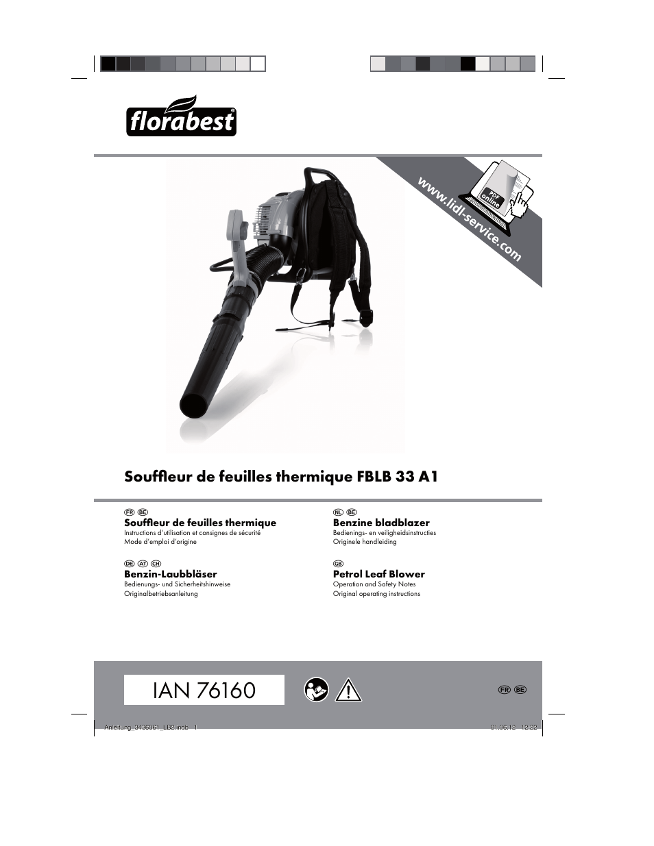 Florabest FBLB 33 A1 User Manual | 54 pages
