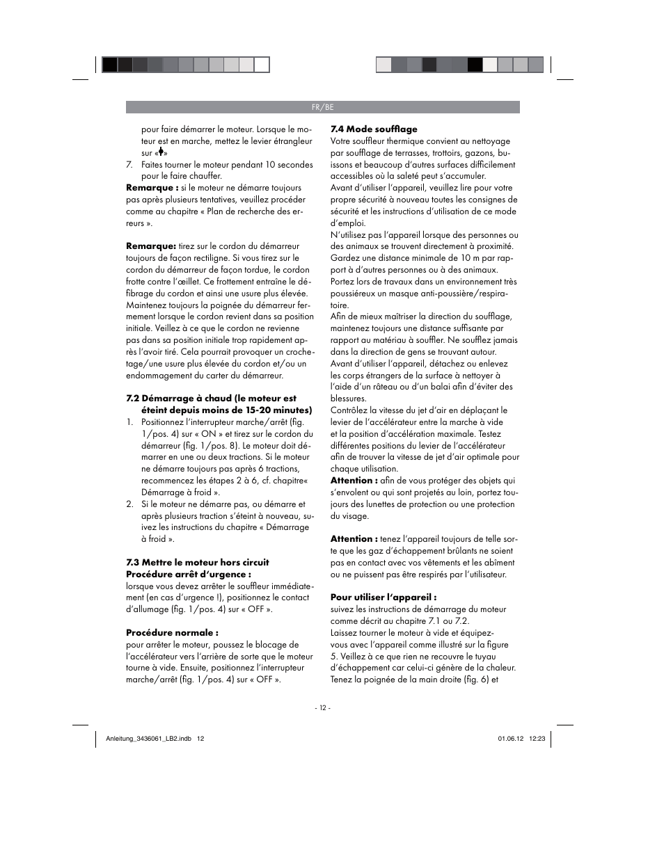 Florabest FBLB 33 A1 User Manual | Page 12 / 54