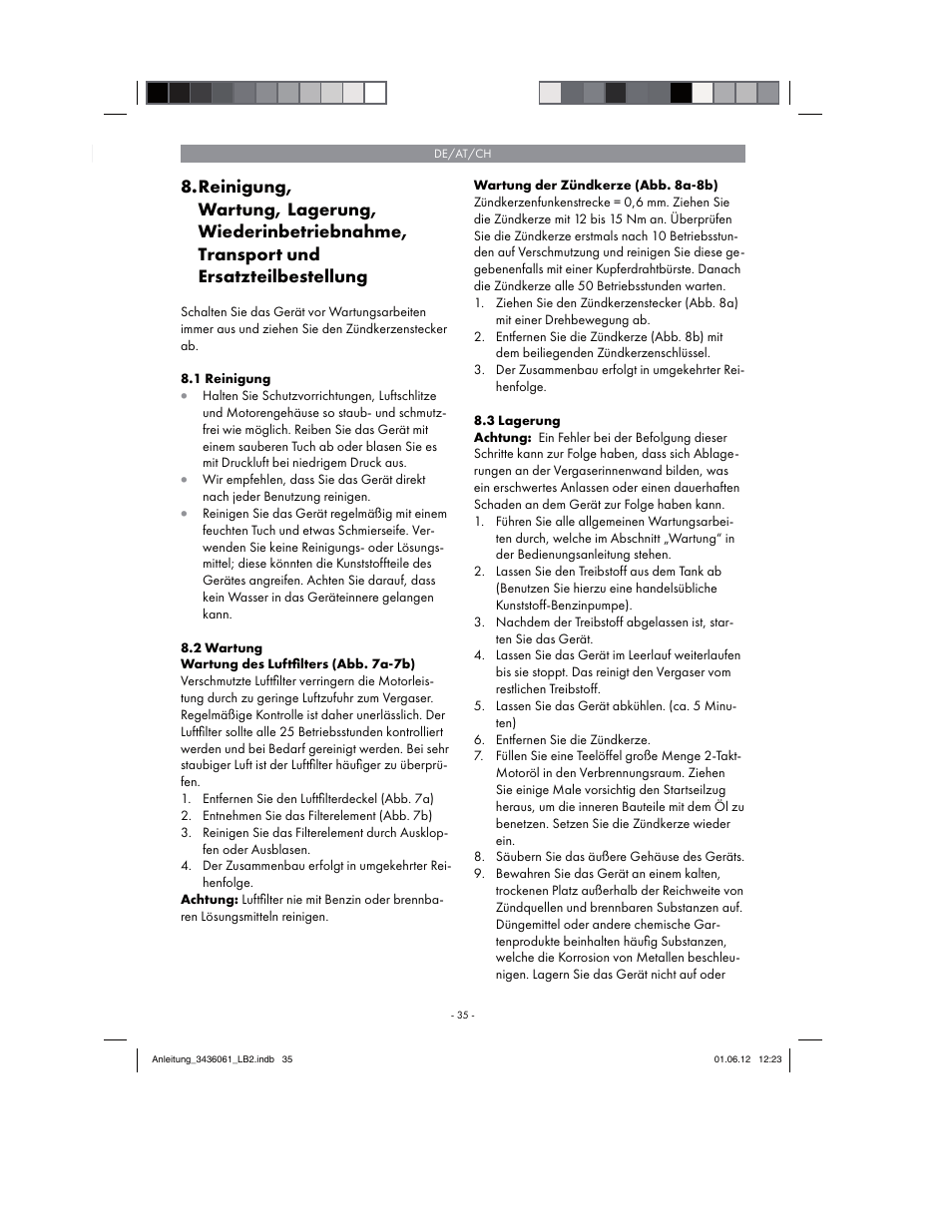 Florabest FBLB 33 A1 User Manual | Page 35 / 54