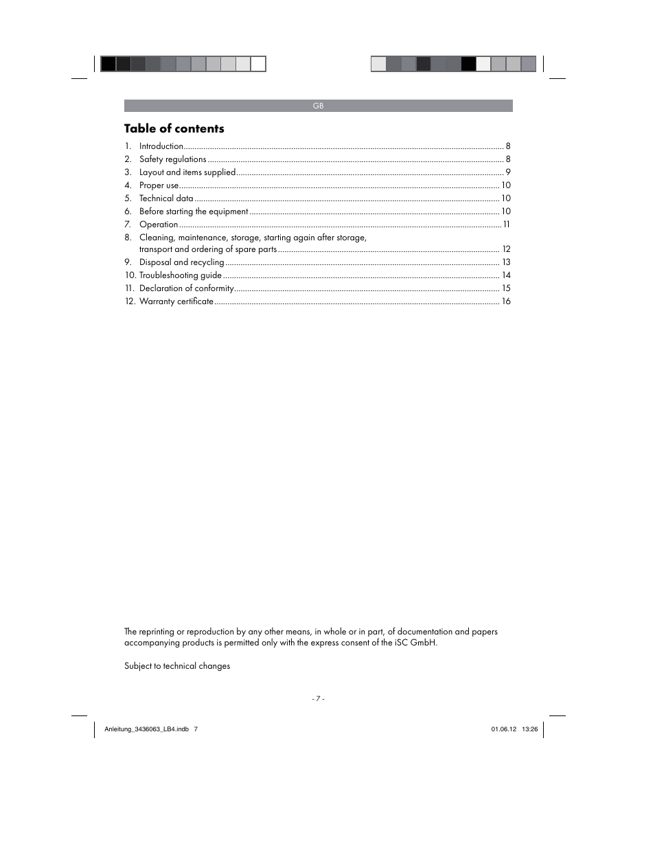 Florabest FBLB 33 A1 User Manual | Page 7 / 62